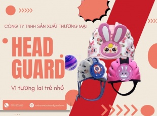 Dịch Vụ Gia Công OEM Mũ Bảo Vệ Đầu Cho Bé – Chất Lượng Đỉnh Cao Từ HEADGUARD