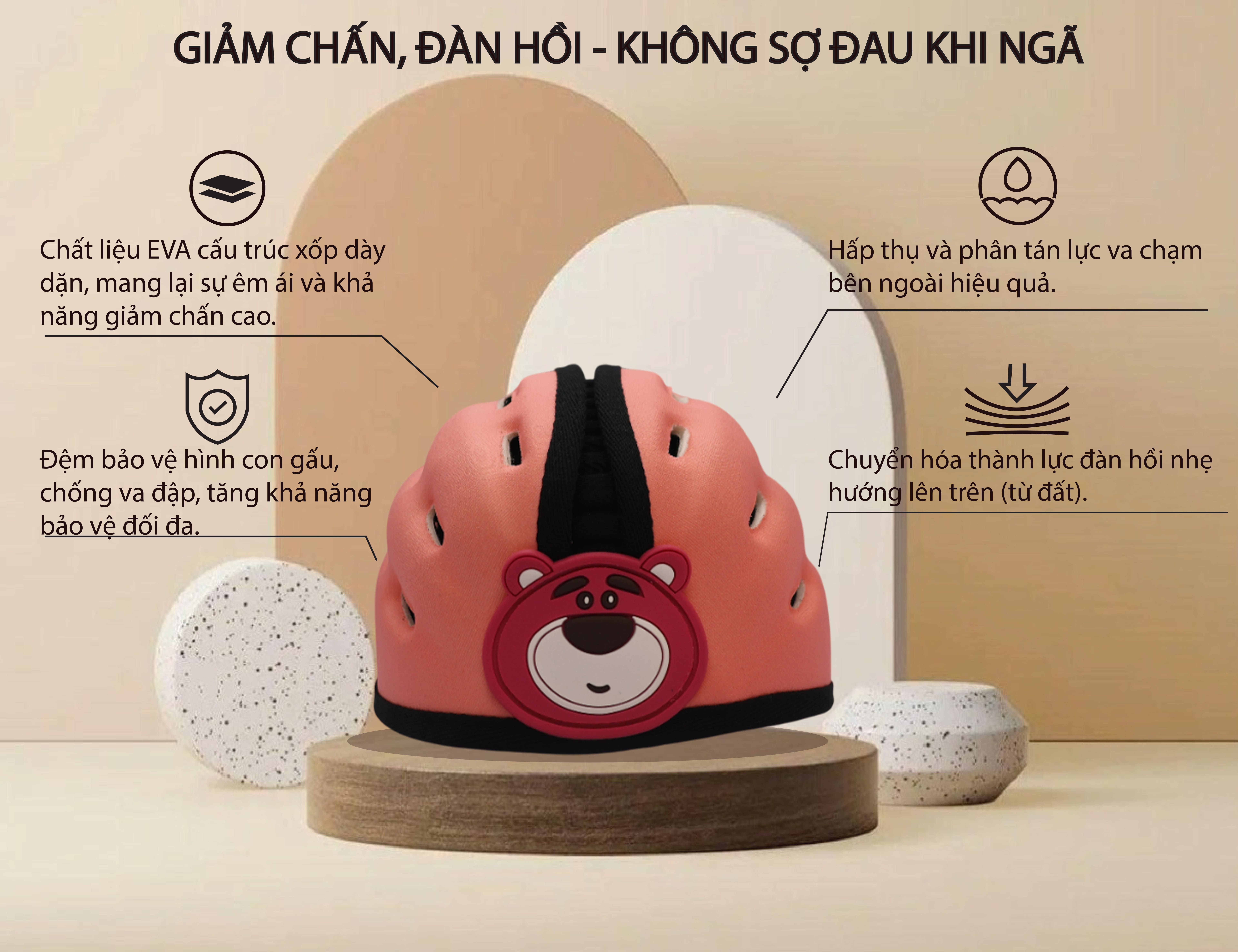 Mũ Gấu Dâu