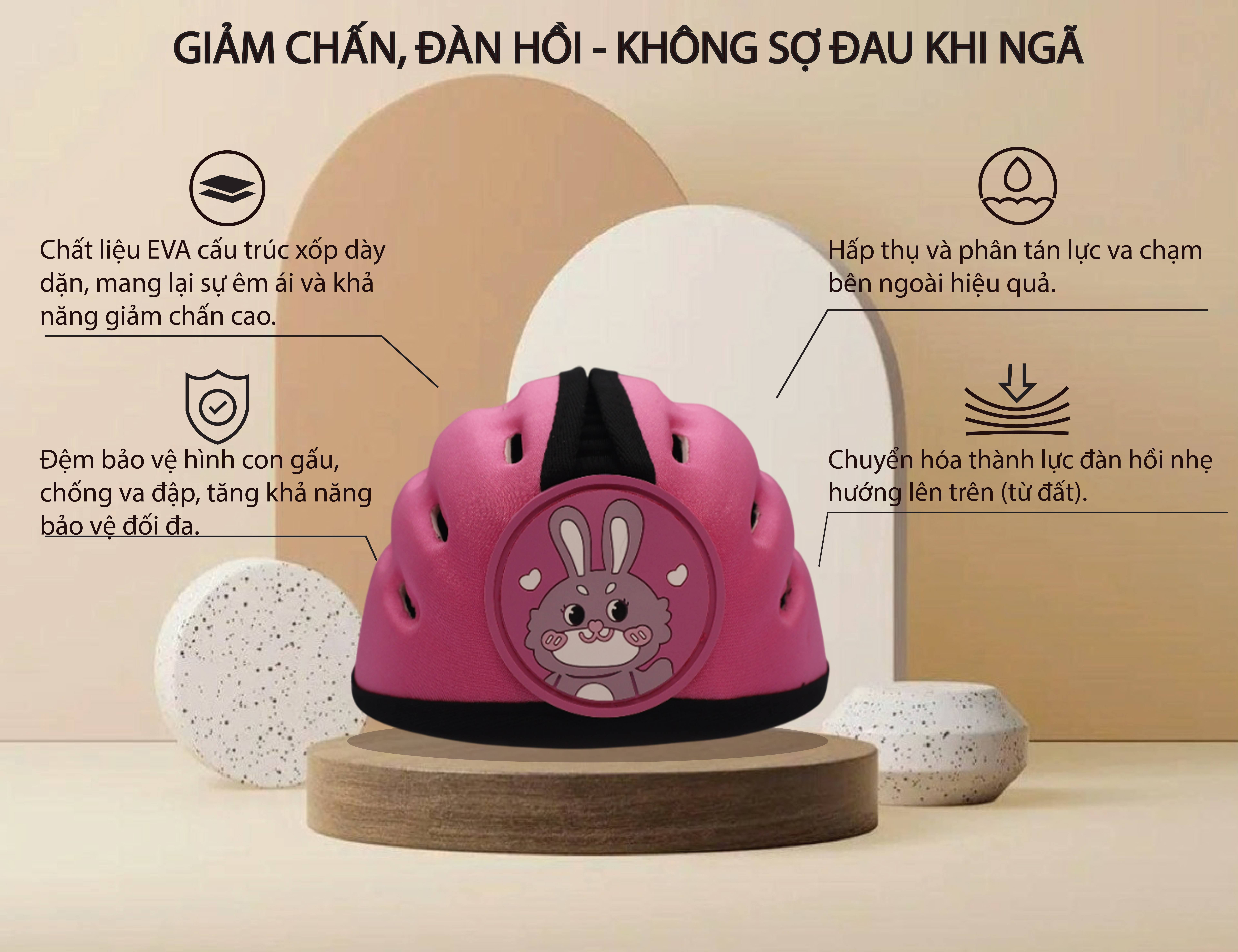 Mũ Thỏ Xám