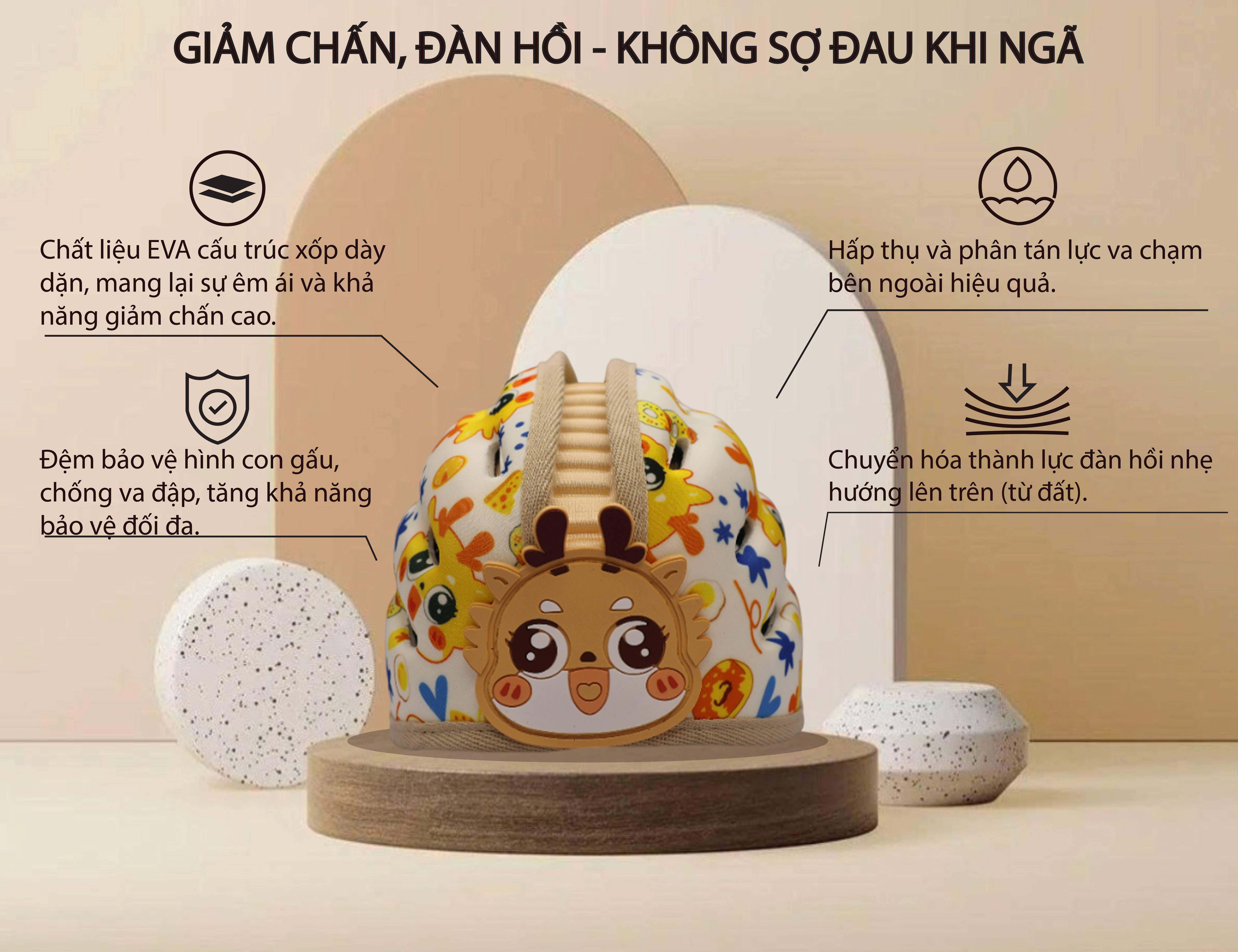 Mũ Rồng Họa Tiết