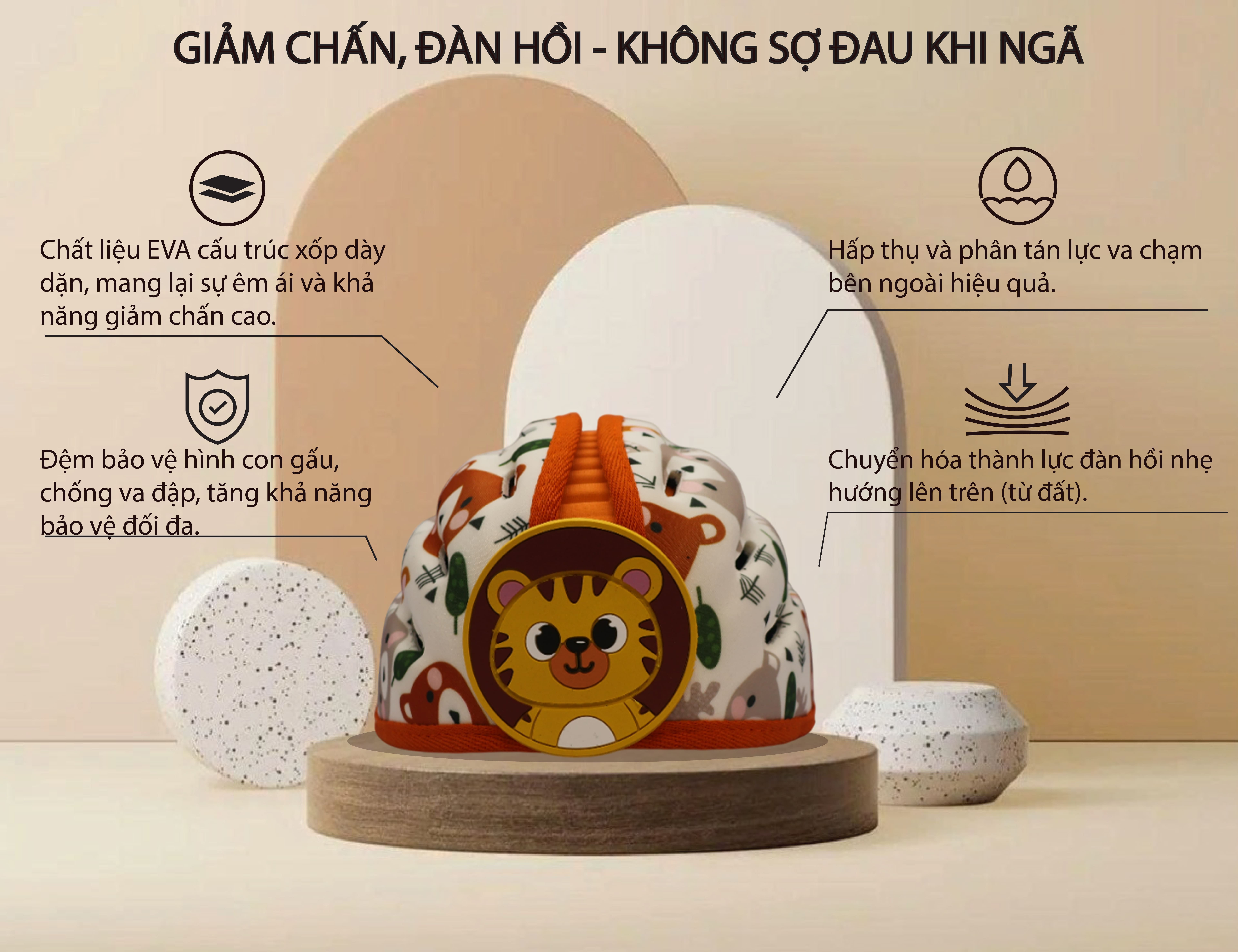 Mũ Hổ Nâu