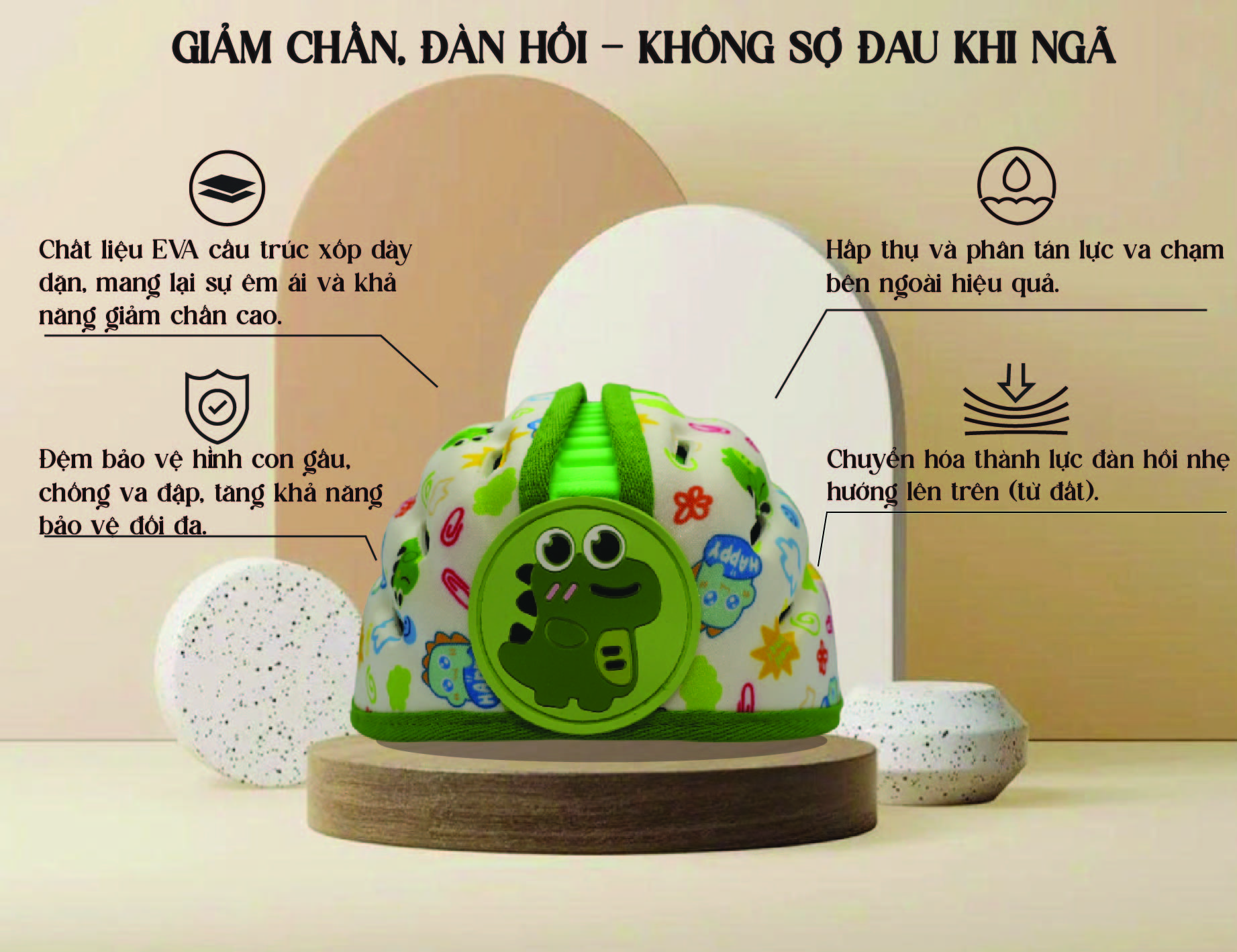 Mũ Khủng Long Xanh