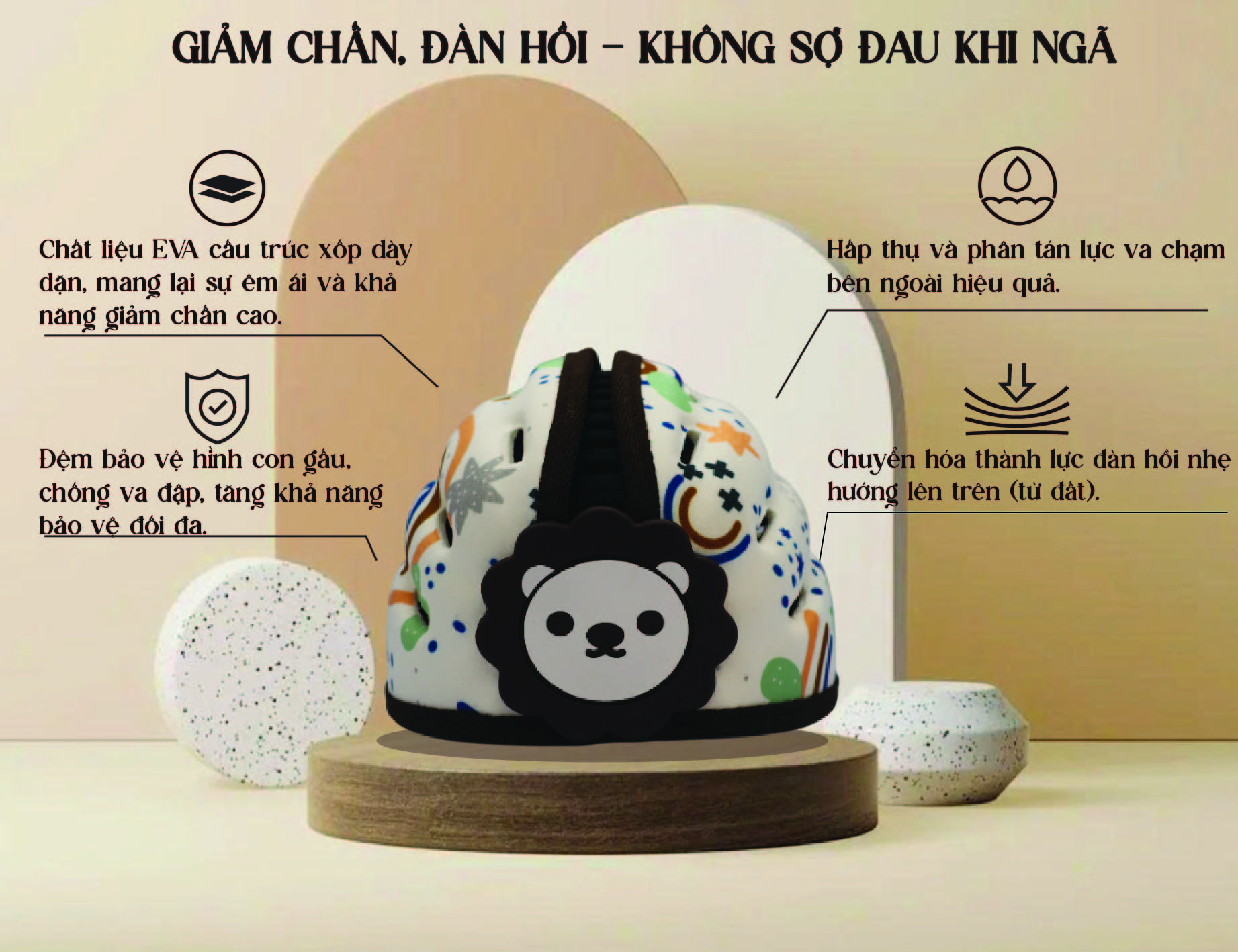 Mũ Gấu Trắng